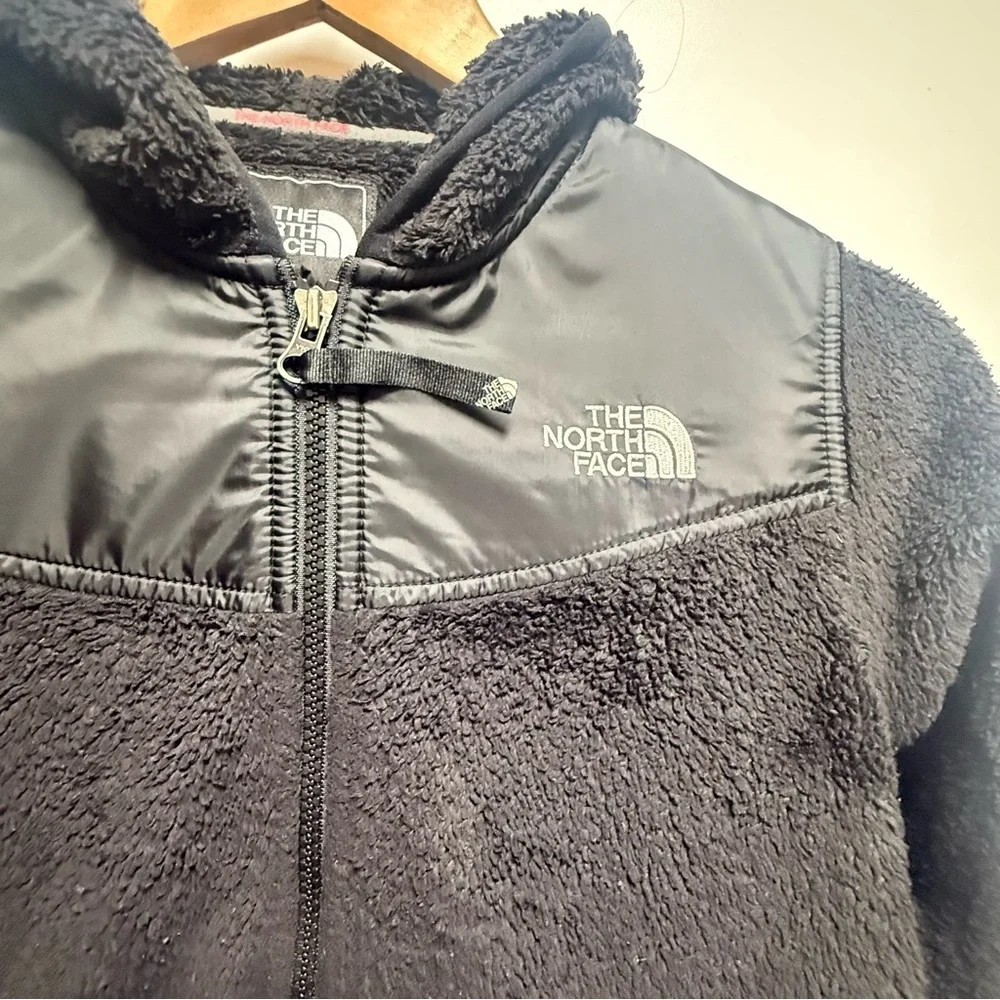 The North Face Kids Black Hooded Fleece